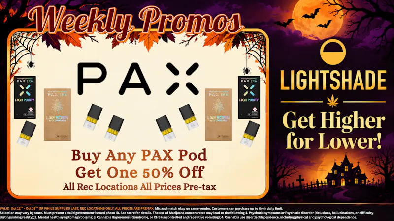 Lightshade - Federal Heights Pax Pods! Buy One Get One 50% OFF