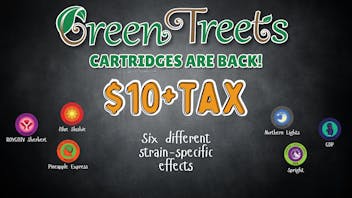 Green Tree Medicinals Berthoud Green Treets 1g Cart for $10+tax