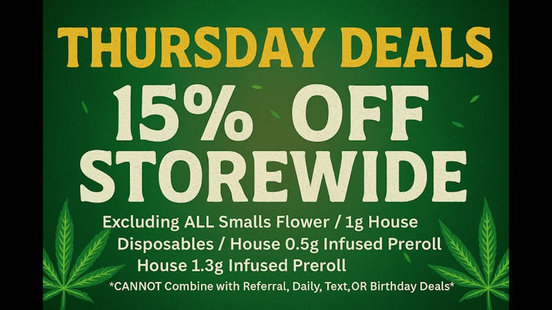 Gas Station Dispensary DANKFUL THURSDAY DEALS!! !!!~15% OFF STOREWIDE~!!!