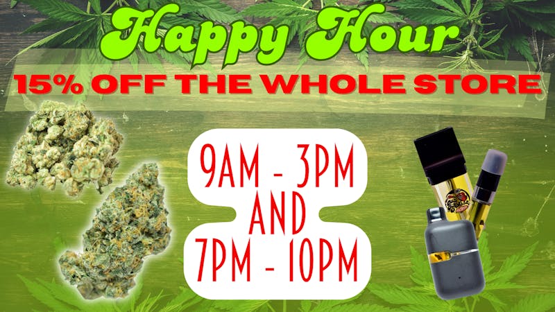 Gas Station Dispensary 15% OFF STOREWIDE