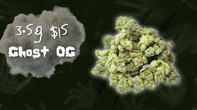 The Gas Station - Delivery Service 3.5G $15 - GHOST OG (smalls flower)