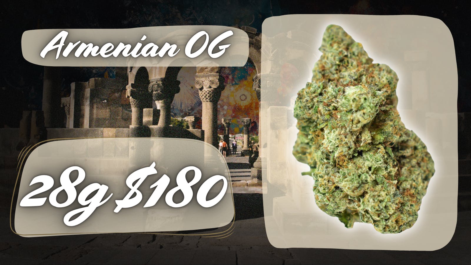 The Gas Station - Delivery Service 28g $180 - ARMENIAN OG