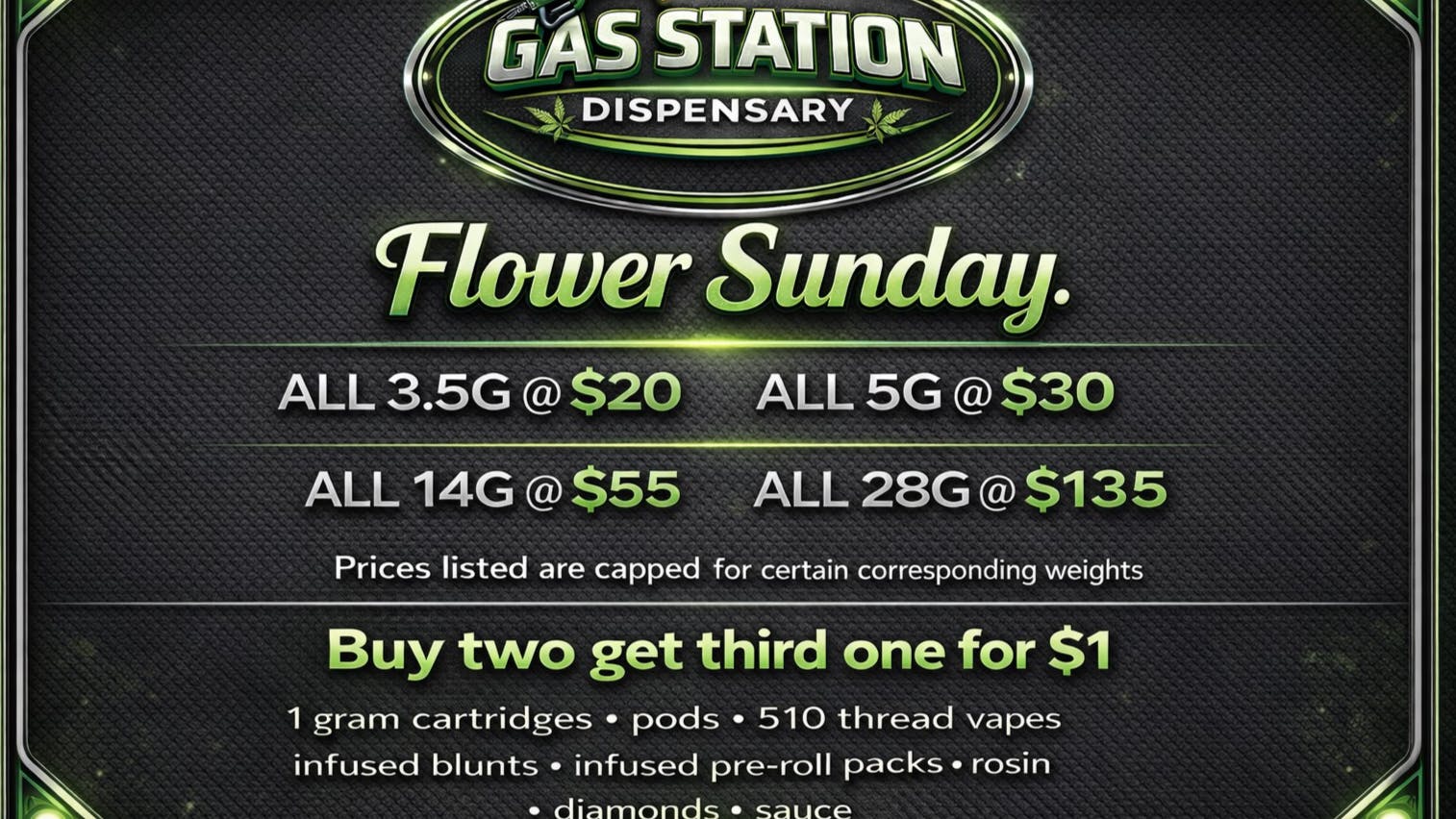 The Gas Station - Delivery Service Wholesale Sundays