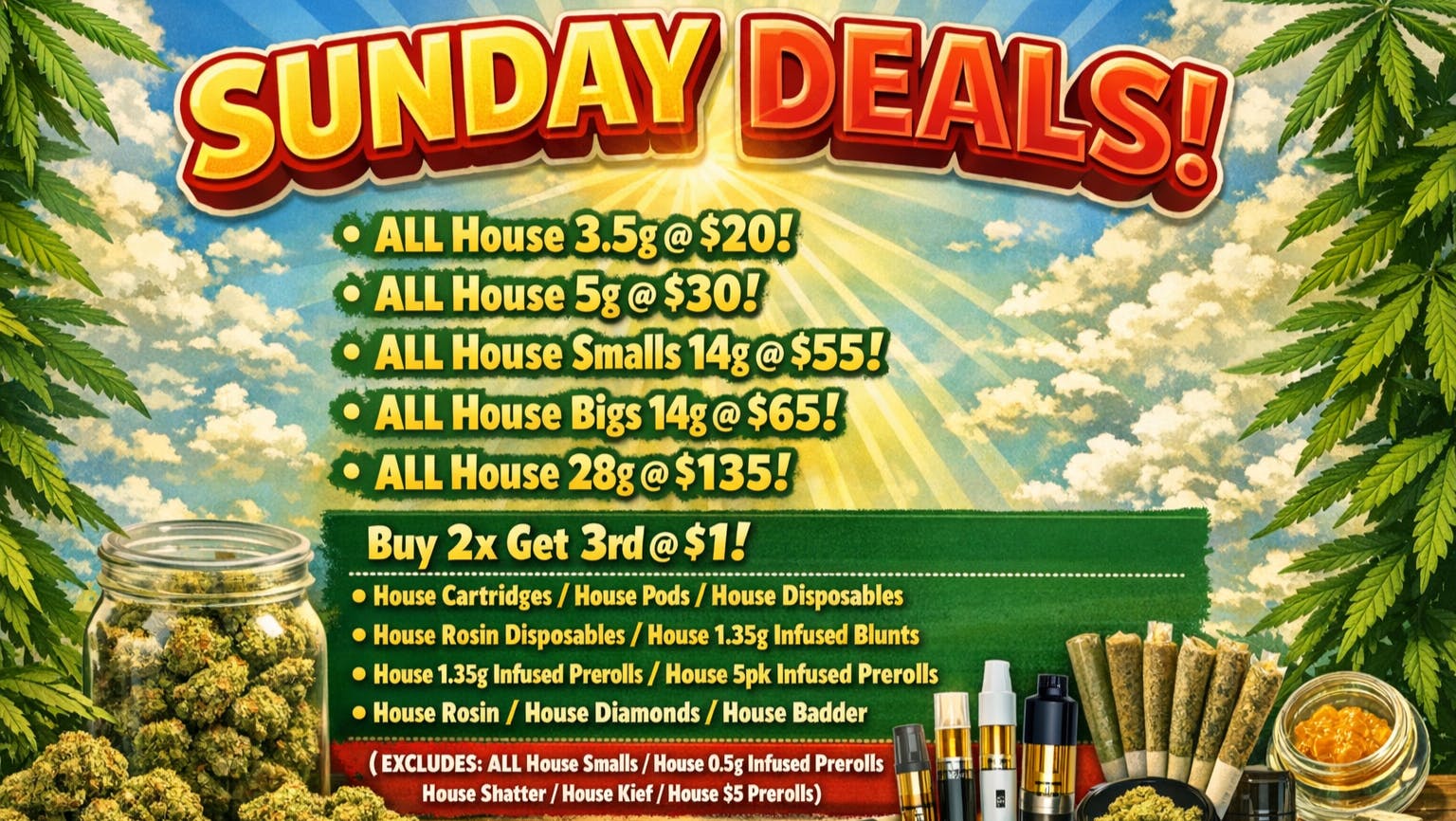 The Gas Station - Delivery Service NEW SUNDAY DEALS! WHOLESALE ON EVERYTHING IN STORE