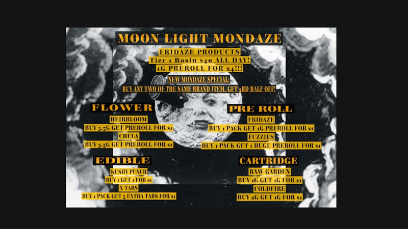 FRIDAZE - Previously Hazel MOON LIGHT MONDAZE