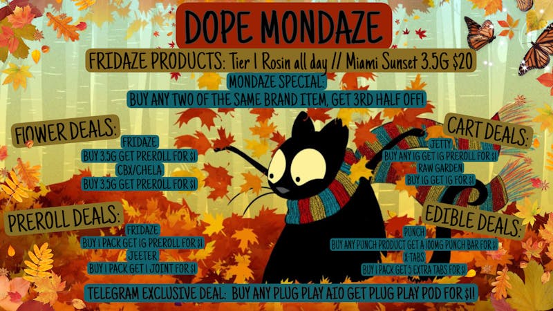FRIDAZE - Previously Hazel DOPE MONDAZE!!!