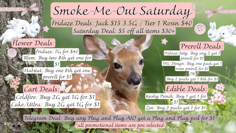 FRIDAZE - Previously Hazel Smoke-Me-Out Saturday