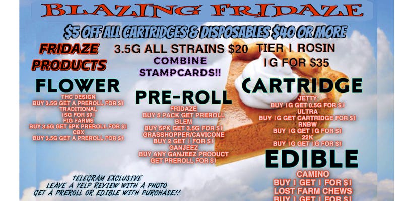 FRIDAZE - Previously Hazel BLAZING FRIDAZE