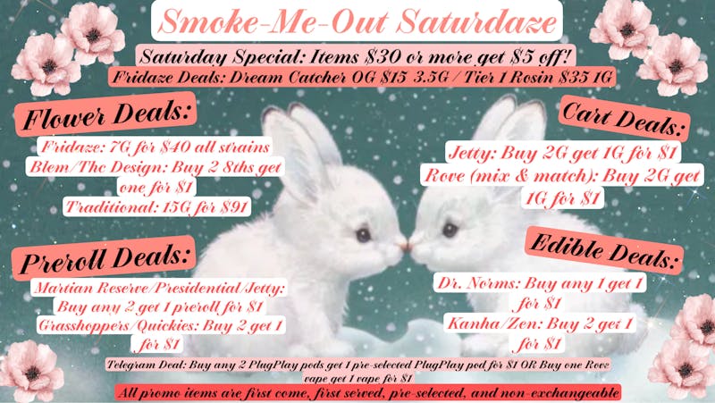 FRIDAZE - Previously Hazel Smoke-Me-Out Saturday