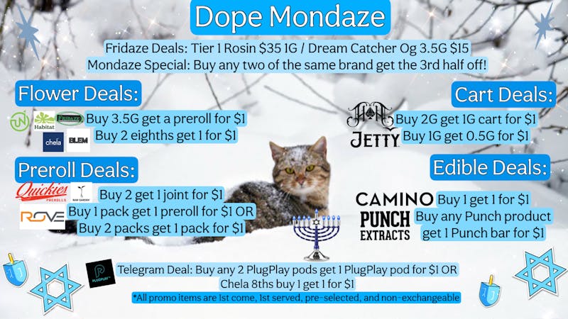 FRIDAZE - Previously Hazel Dope Mondaze!!!