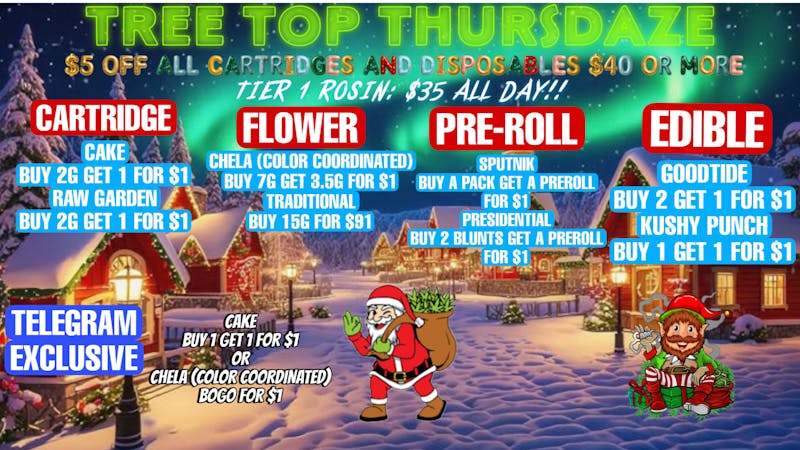 FRIDAZE - Previously Hazel TREE TOP THURSDAZE