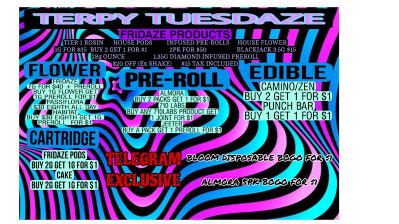 FRIDAZE - Previously Hazel TERPY TUESDAZE!