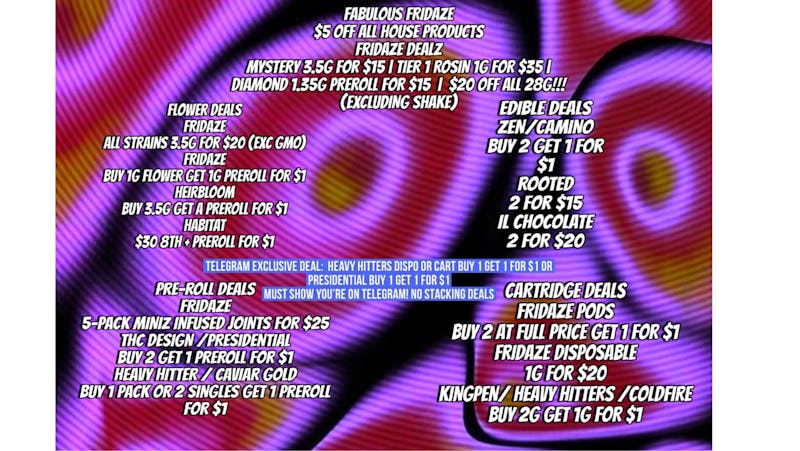 FRIDAZE - Previously Hazel FABULOUS FRIDAZE