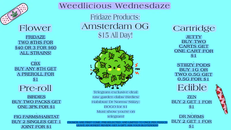 FRIDAZE - Previously Hazel Weedlicious WEDNESDAZE!