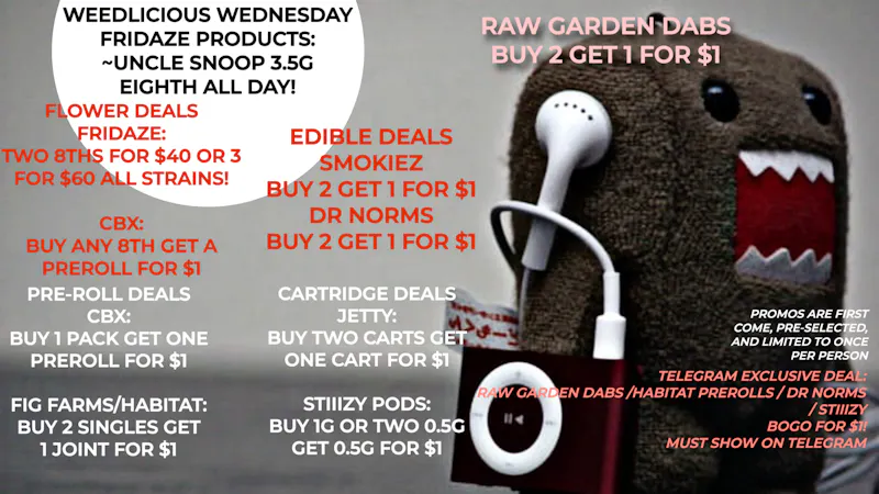 FRIDAZE - Previously Hazel WEEDLICIOUS WEDNESDAY