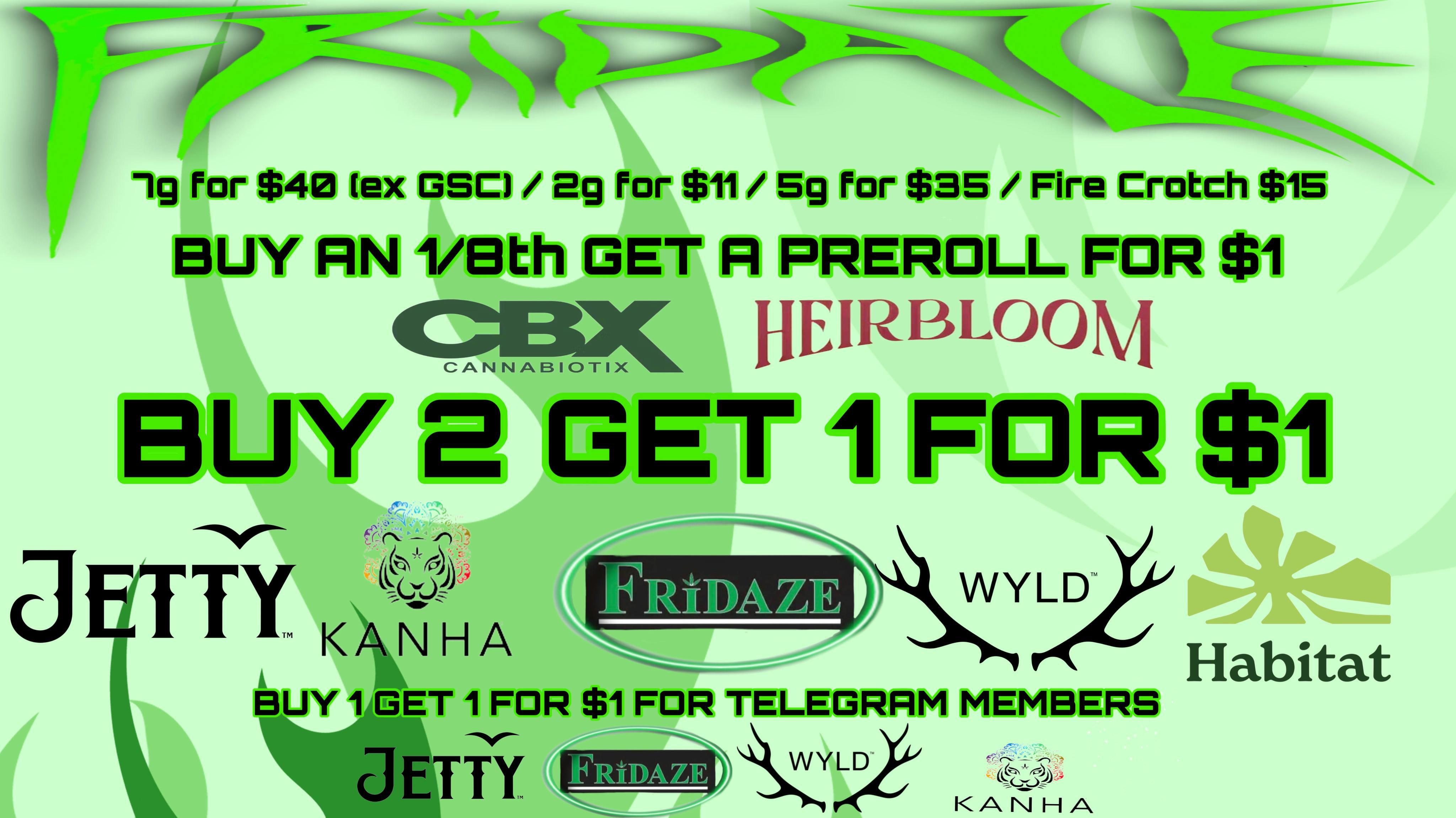 FRIDAZE - Previously Hazel WEEDY WEDNESDAZE