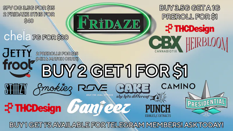 FRIDAZE - Previously Hazel SMOKE-ME-OUT SATURDAZE