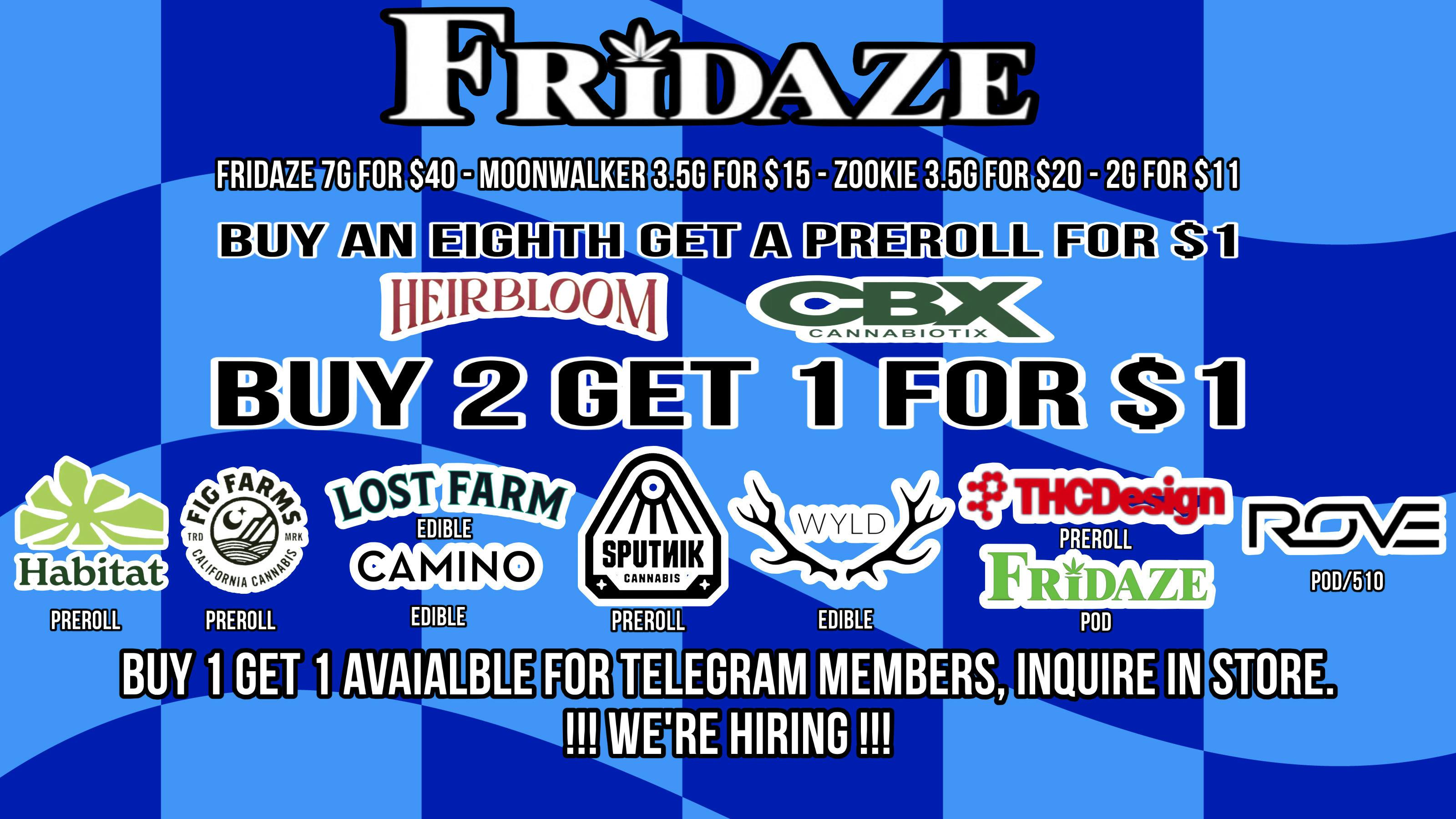FRIDAZE - Previously Hazel DOPE MONDAZE !!