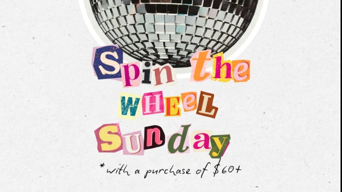FRIDAZE - Previously Hazel SPIN THE WHEEL SUNDAZE
