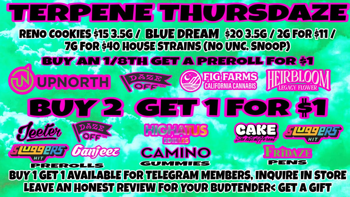 FRIDAZE - Previously Hazel TERPENE THURSDAZE