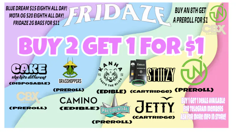 FRIDAZE - Previously Hazel Weed Wonderland Wednesdaze