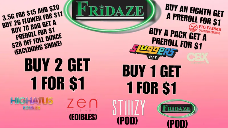 FRIDAZE - Previously Hazel TASTY TUESDAZE