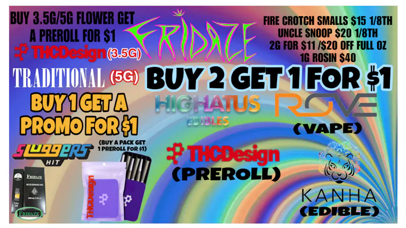 FRIDAZE - Previously Hazel TERPENE THURSDAZE