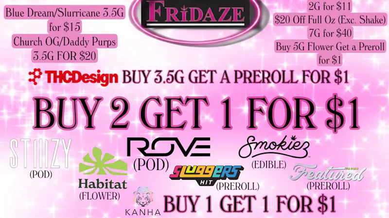 FRIDAZE - Previously Hazel TASTY TUESDAZE!!