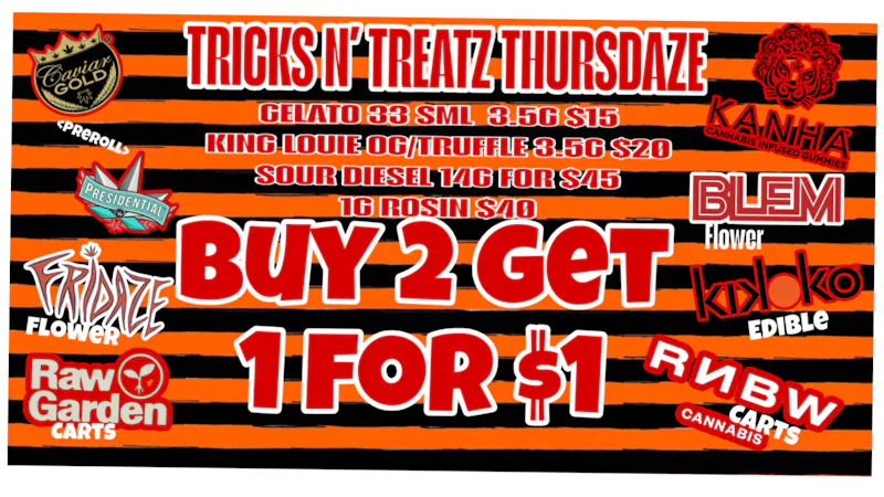 FRIDAZE - Previously Hazel Trick n treatz thursdaze