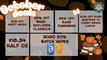 Magnolia Road Cannabis Co. - Boulder - Medical Spooky Good October Promos!