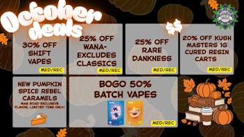 Magnolia Road Cannabis Co. - Colorado Springs Spooky Good October Promos!