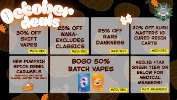 Magnolia Road Cannabis Co. - Colorado Springs Spooky Good October Promos!