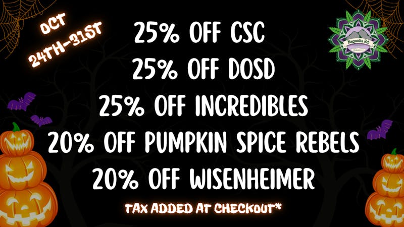 Magnolia Road Cannabis Co. - Boulder - Medical Sweet Halloween Deals!