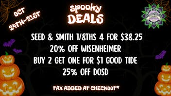 Magnolia Road Cannabis Co. - Trinidad Sweet Halloween Deals!