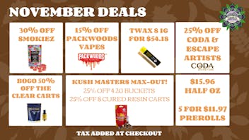 SugarLoaf 30% Off Smokiez, Twax Bundles & More!