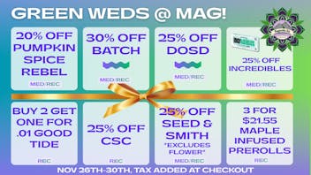 Magnolia Road Cannabis Co. - Colorado Springs Green Wednesday Deals!!