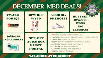 Magnolia Road Cannabis Co. - Boulder - Medical December MED Deals!