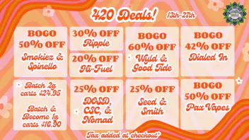 Magnolia Road Cannabis Co. - Broomfield 420 Promos Start Now!