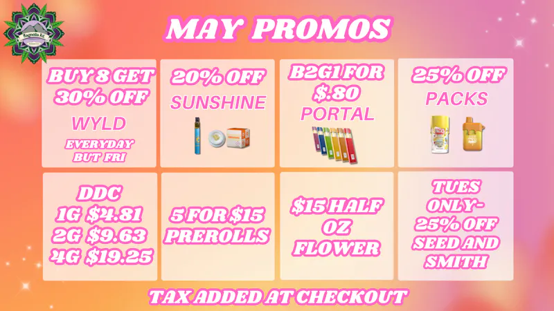 Magnolia Road Cannabis Co. - Boulder - Medical 20% Off Sunshine, B2G1 for $1 Portal & More