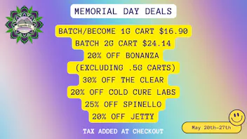 Magnolia Road Cannabis Co. - Boulder Memorial Day Deals!