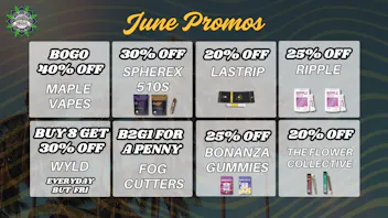 Magnolia Road Cannabis Co. - Boulder 25% Off Bonanza Gummies & Ripple, 20% Off TFC