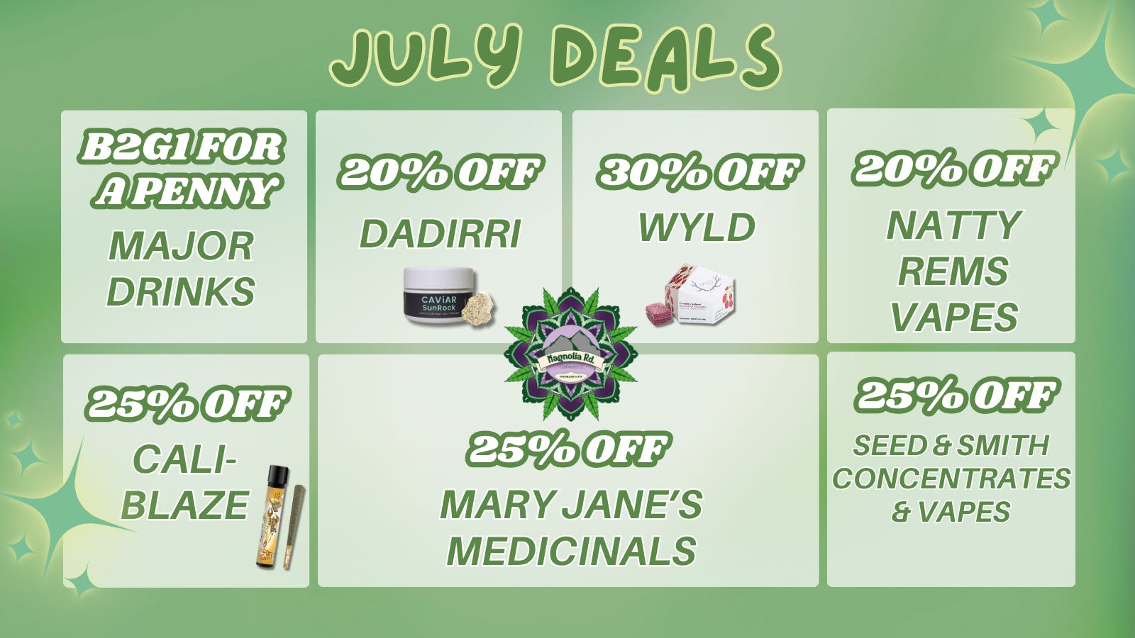 Magnolia Road Cannabis Co. - Broomfield Hot July Deals!
