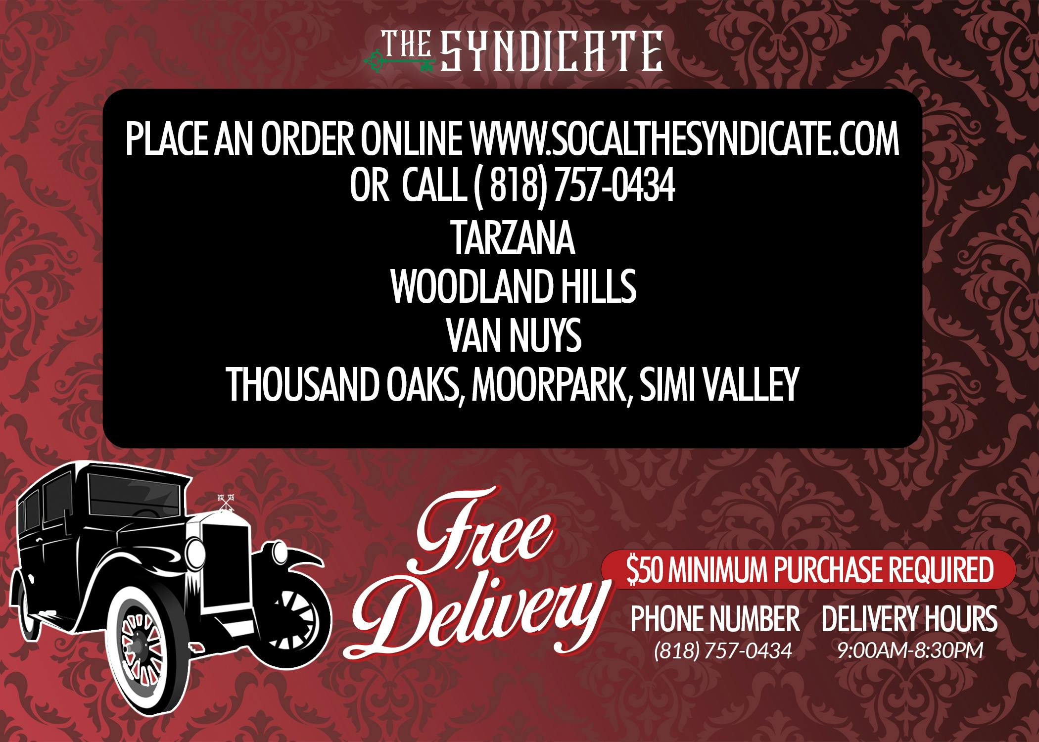 The Syndicate Delivery - Woodland Hills - Delivery Listing - Photo 1