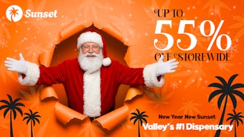 SUNSET UP TO 55% OFF STOREWIDE