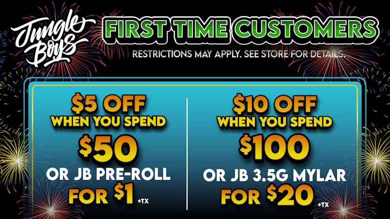 Jungle Boys DTLA First Time Customer Deal