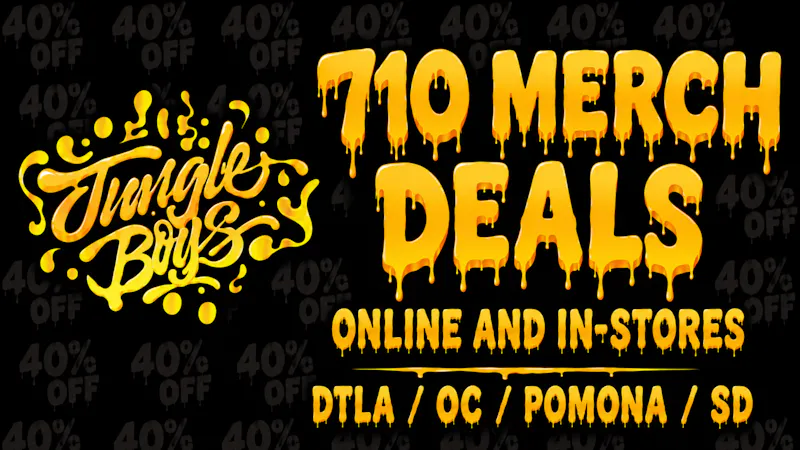 Jungle Boys OC 710 MERCH DEALS!!