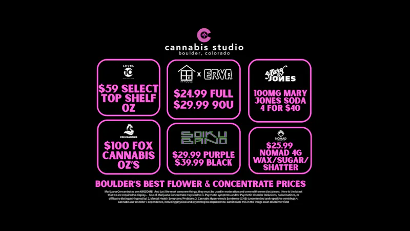 Cannabis Studio everyday great deals