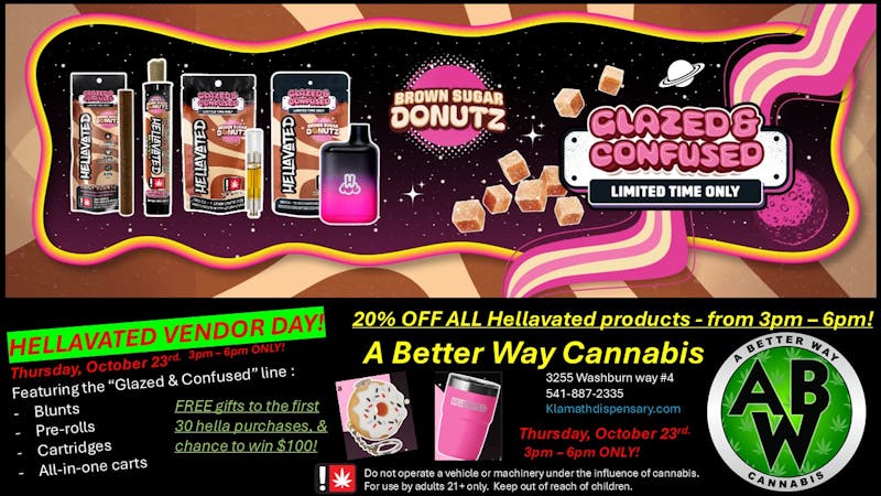 A Better Way Cannabis HELLAVATED - VENDOR DAY!