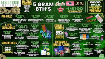 Green Pharm - Detroit - Recreational! 🎉🎉Daily Deals!🎉🎉