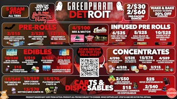 Green Pharm - Detroit - Recreational! 🎉🥳50% OFF First Time Customers!🥳🎉